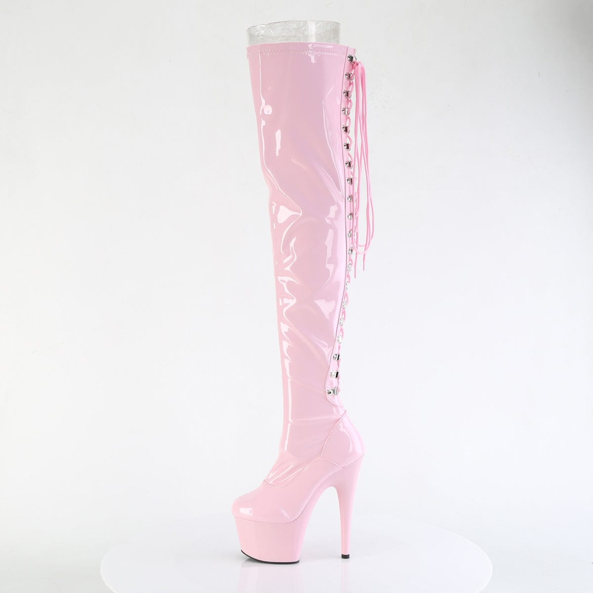 ADORE-3063 Baby Pink Stretch Patent/Baby Pink