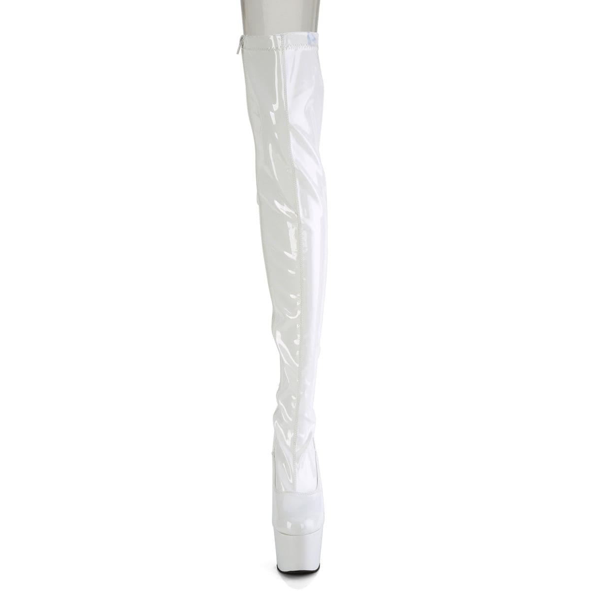 ADORE-3063 White Stretch Patent/White