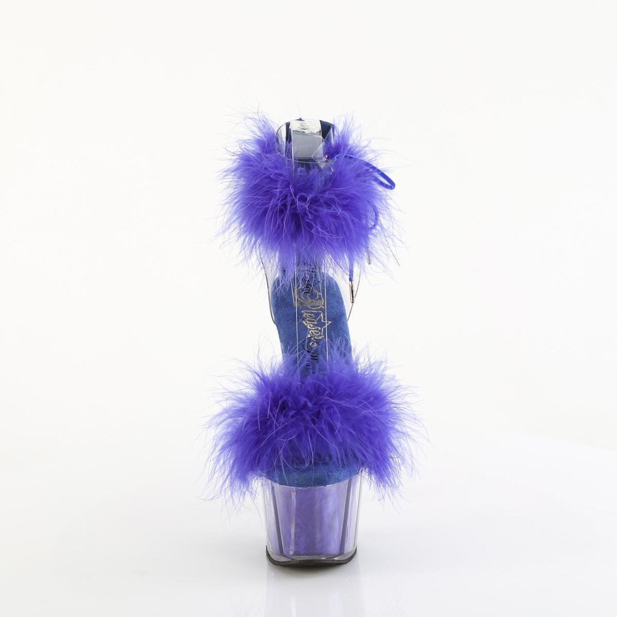 ADORE-724F Clear-Royal Blue Fur/M