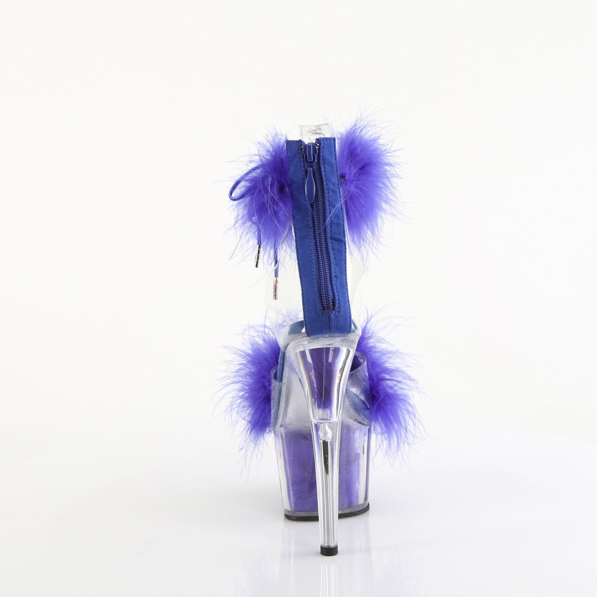ADORE-724F Clear-Royal Blue Fur/M