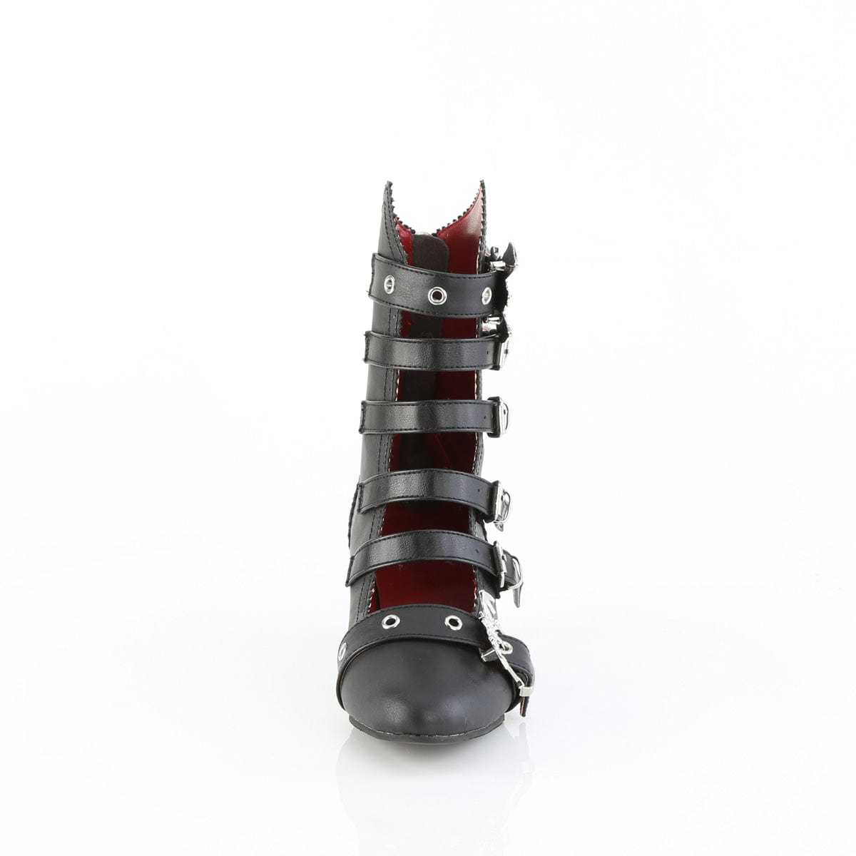 FLORA-1035 Black Vegan Leather Demonia US Size (Women's): 6