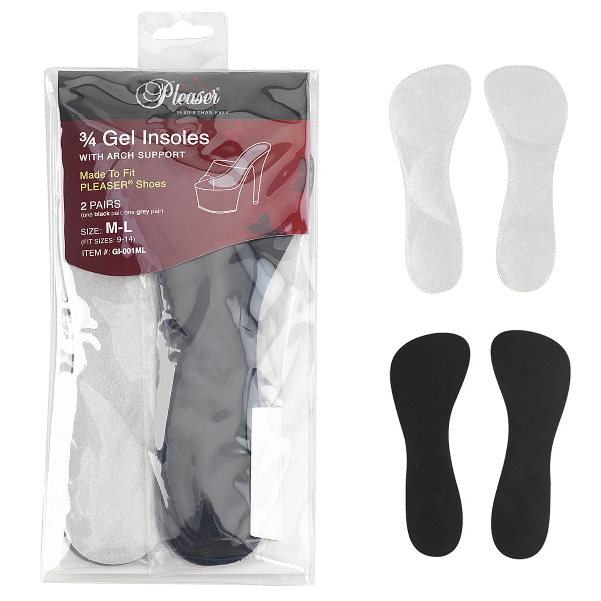 Gel Insoles with Arch Support Gift Accessories US Size (Women's): S-M