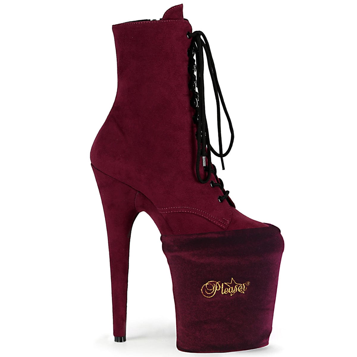 Sock Style PT Shoe Protectors Gift Accessories Colour: Burgundy Velvet