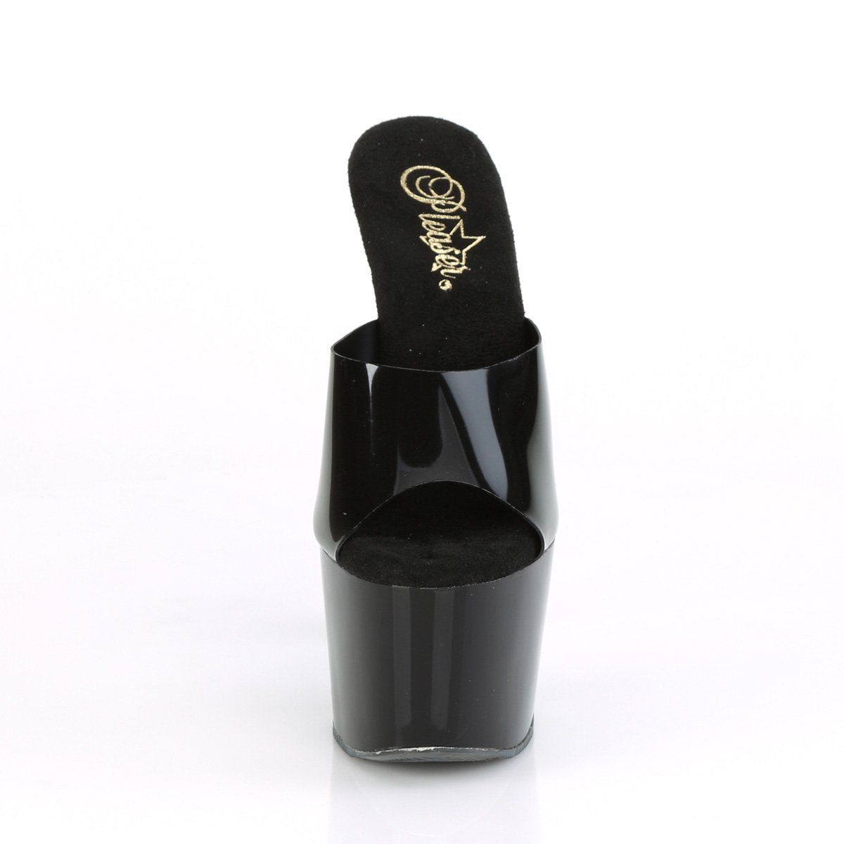 ADORE-701N Black (Jelly-Like) TPU/Black Slide Pleaser