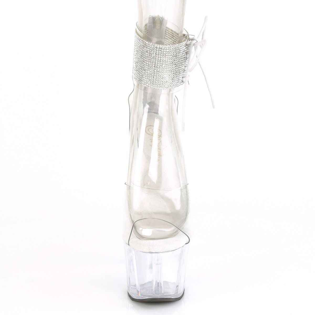 ADORE-724RS Clear Platform Sandal Pleaser