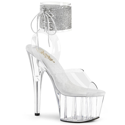 ADORE-791-2RS Clear Platform Sandal Pleaser