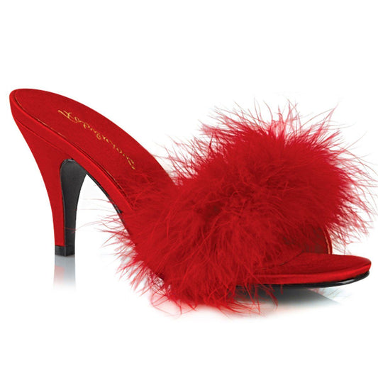 AMOUR-03 Red Pu-Fur Fabulicious