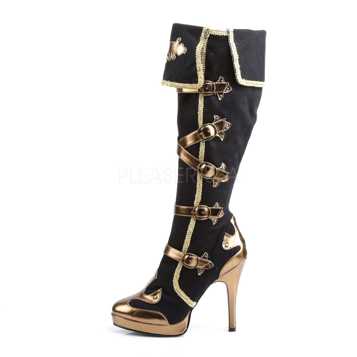 ARENA-2012 Black Microfiber-Gold Pu Funtasma