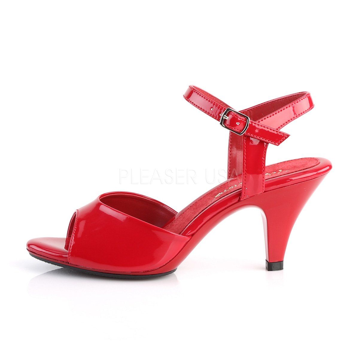BELLE-309 Red Patent Fabulicious