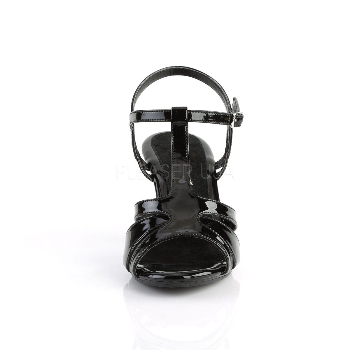 BELLE-322 Black Patent Fabulicious