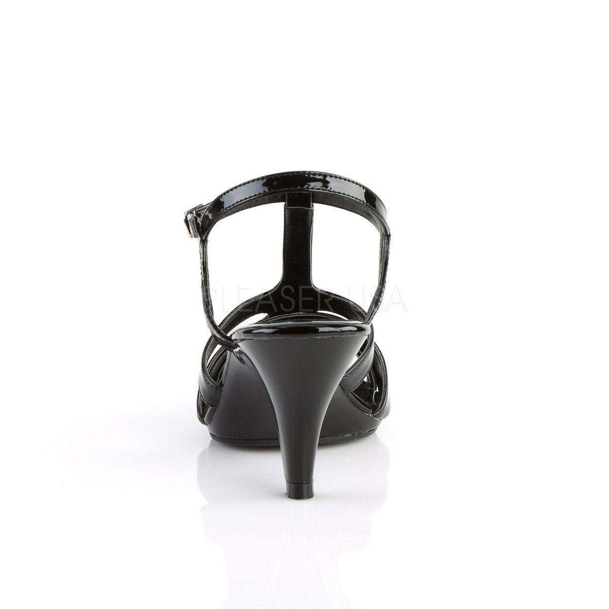 BELLE-322 Black Patent Fabulicious