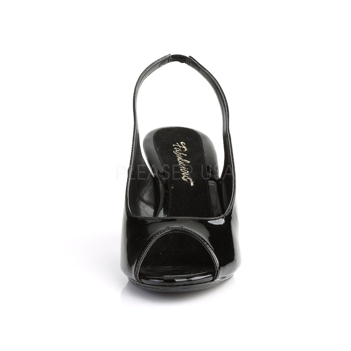 BELLE-368 Black Patent Fabulicious