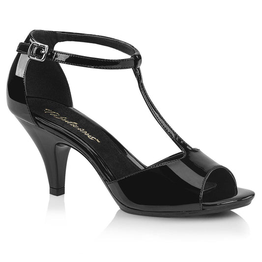 BELLE-371 Black Patent Fabulicious