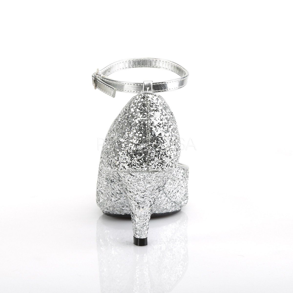 BELLE-381G Silver Glitter Fabulicious