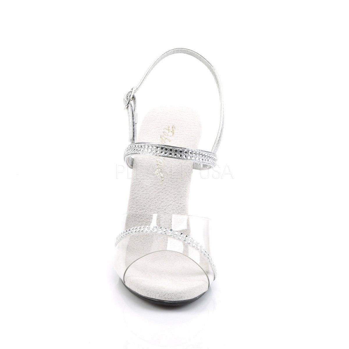 CARESS-439 Clear-Silver Metallic Pu Fabulicious