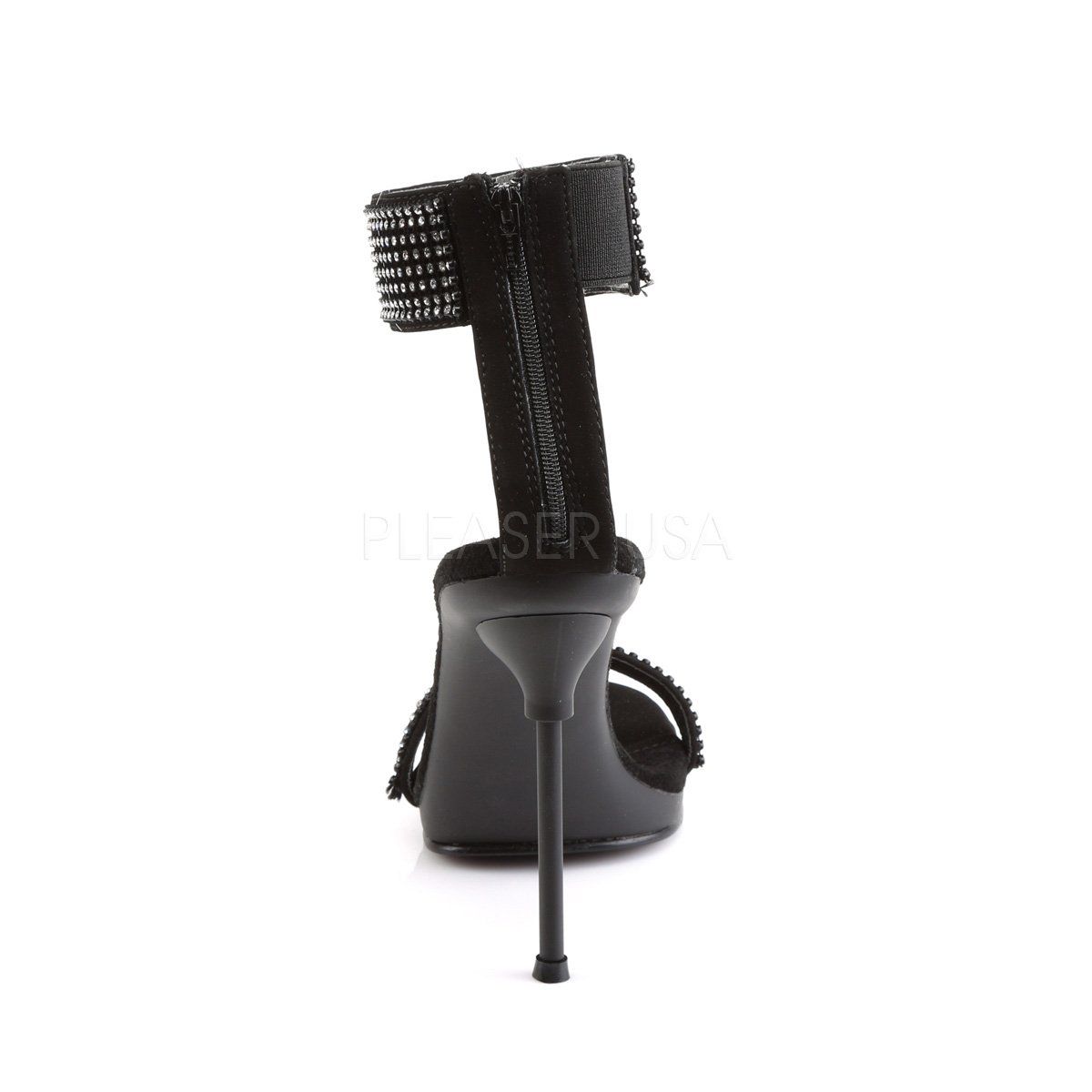 CHIC-40 Black Nubuck Pu Fabulicious