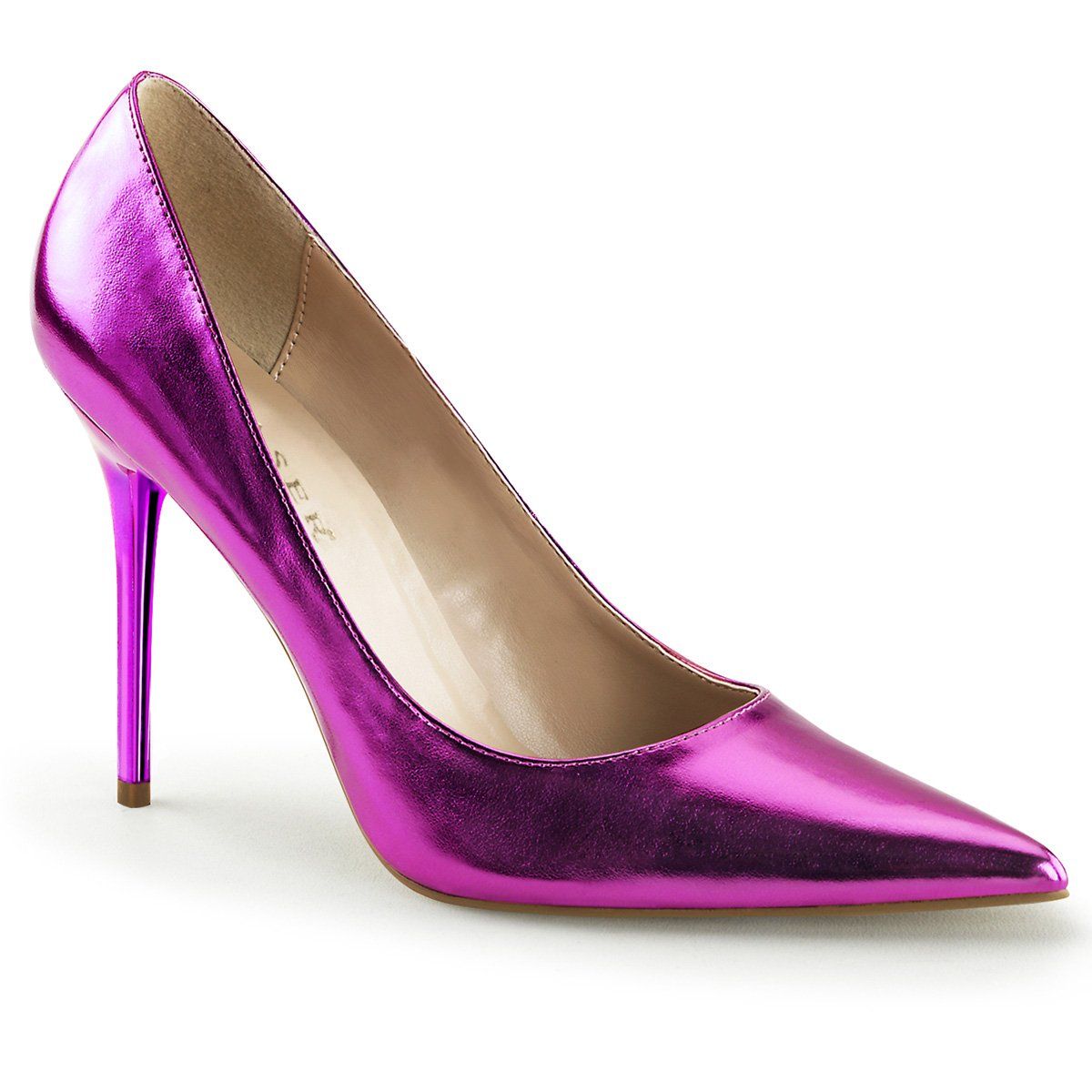 CLASSIQUE-20 Orchid Metallic Pu Pump Pleaser