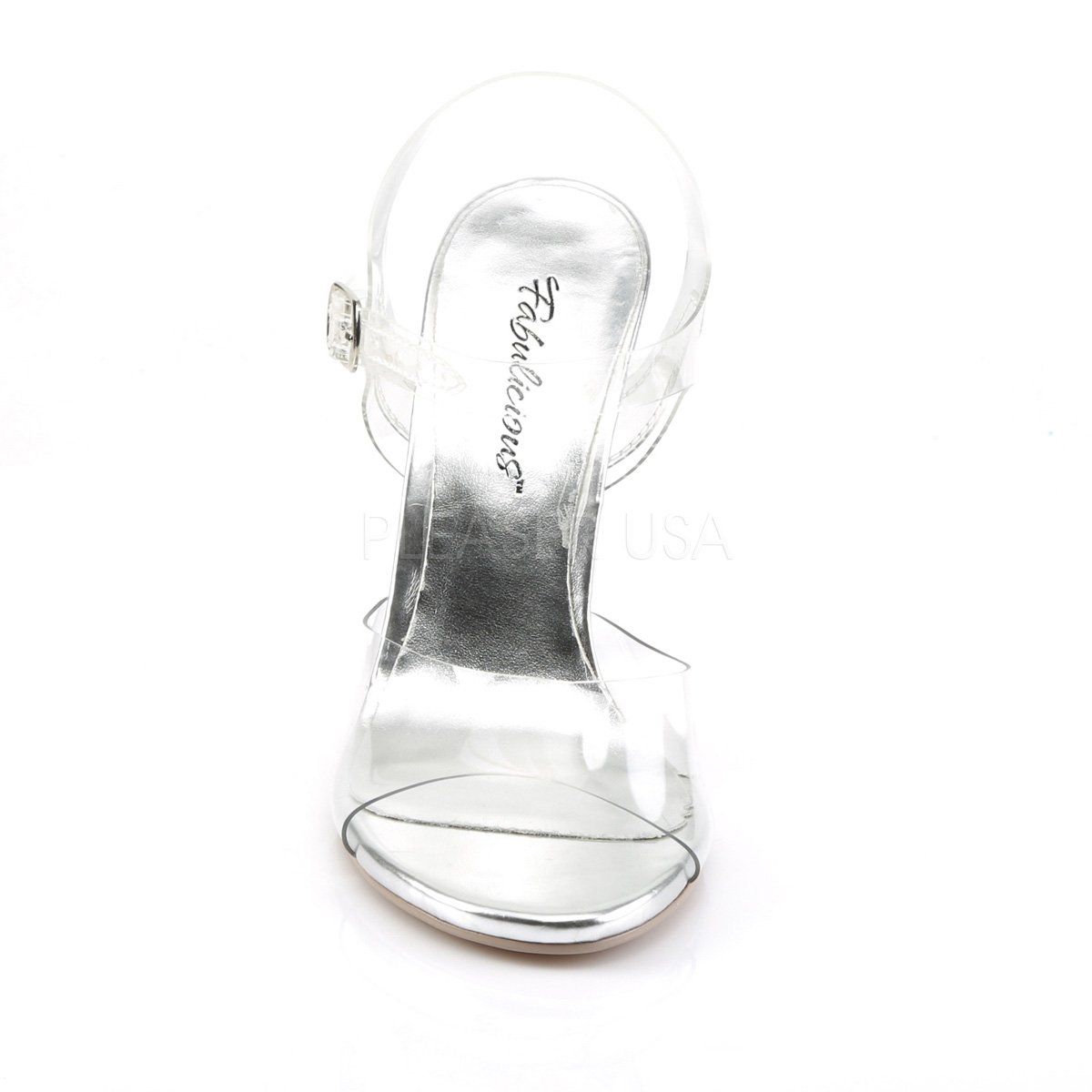 CLEARLY-408 Clear Lucite Fabulicious