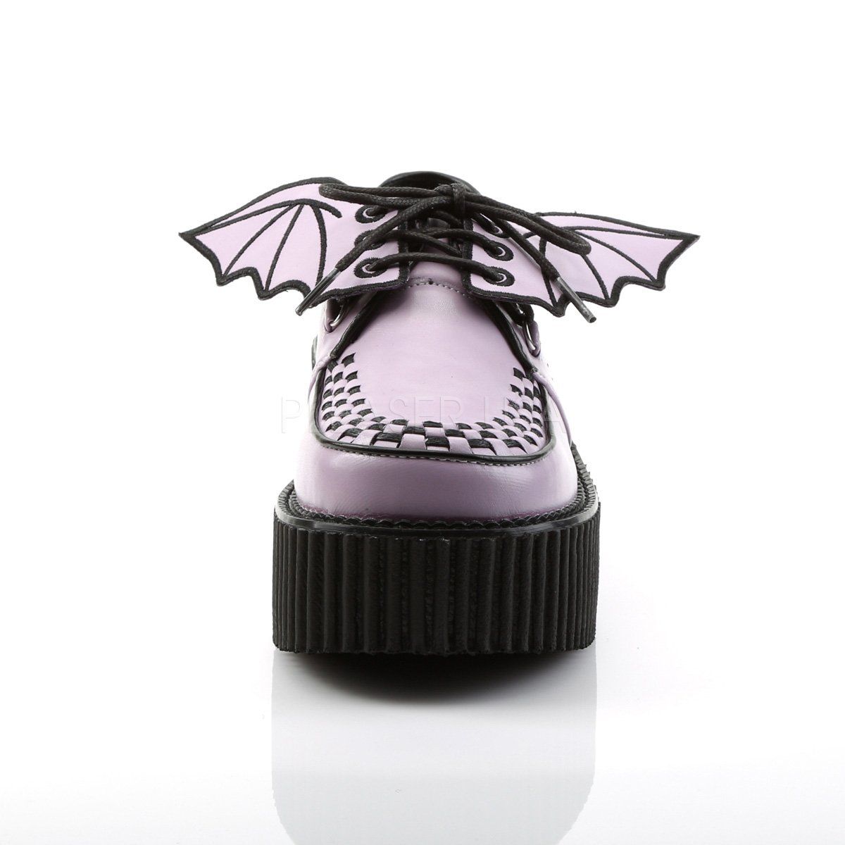 CREEPER-205 Lavender Vegan Leather Creeper Demonia