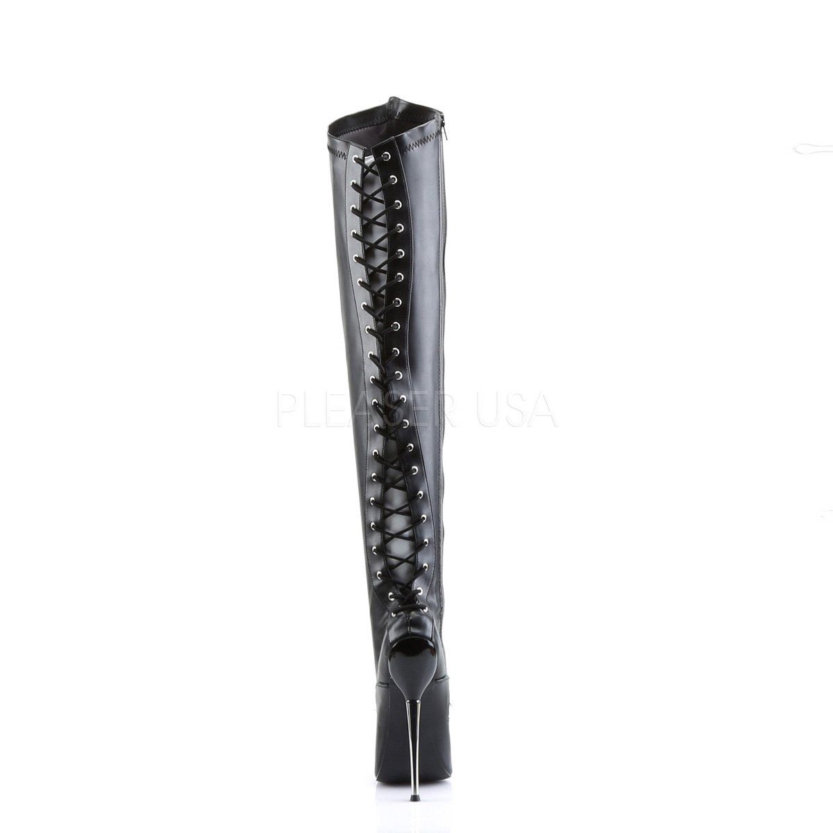 DAGGER-3060 Black Stretch Pu Devious