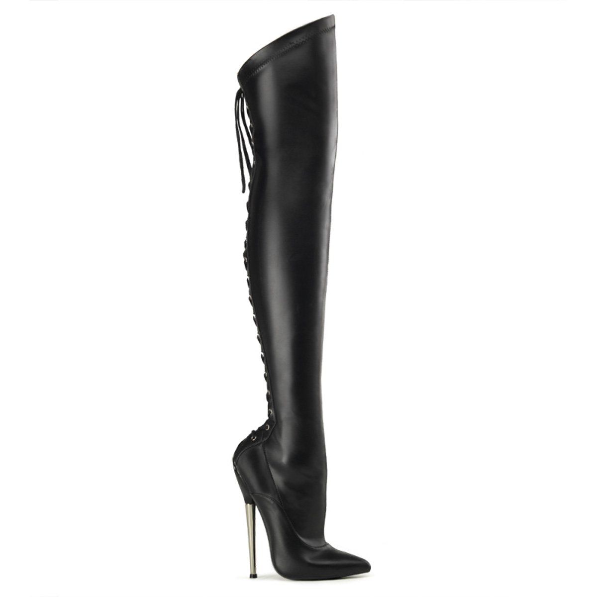 DAGGER-3060 Black Stretch Pu Devious