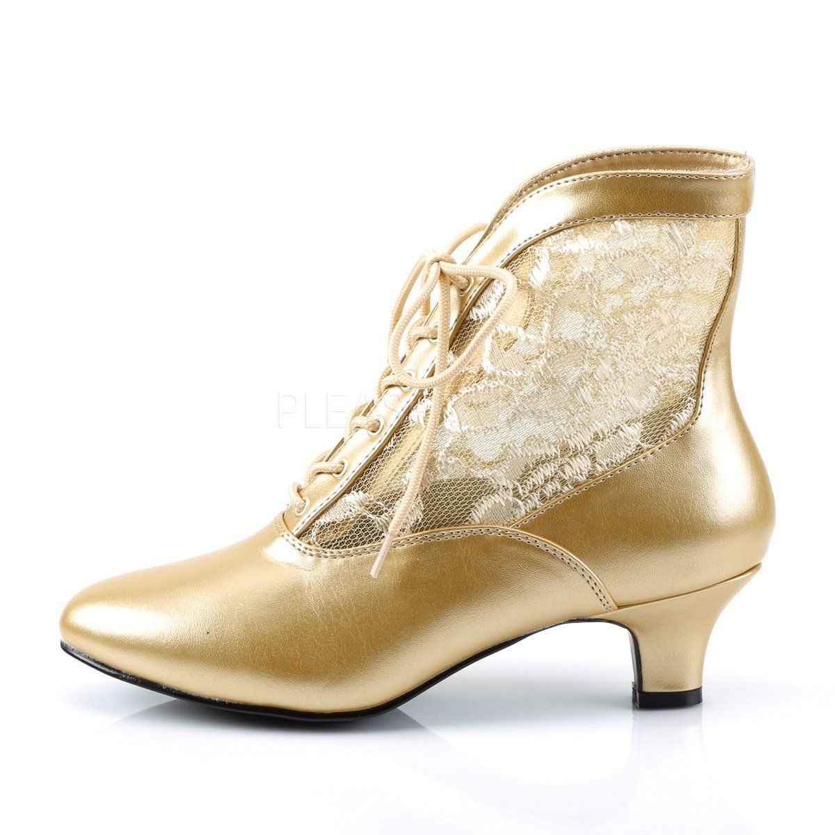 DAME-05 Gold Pu-Lace Funtasma