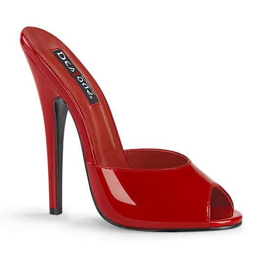 DOMINA-101 Red Patent Devious