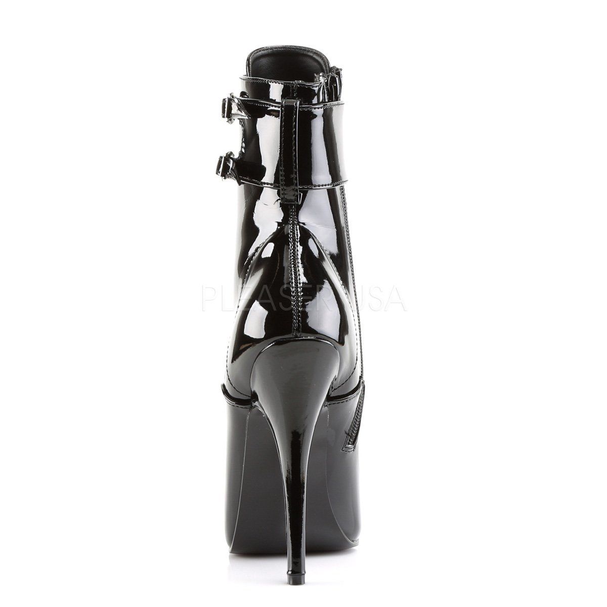 DOMINA-1023 Black Patent Devious