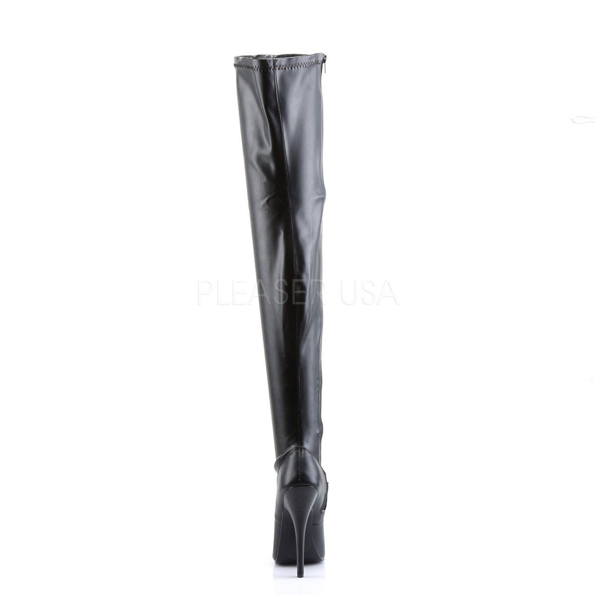 DOMINA-3000 Black Stretch Pu Devious