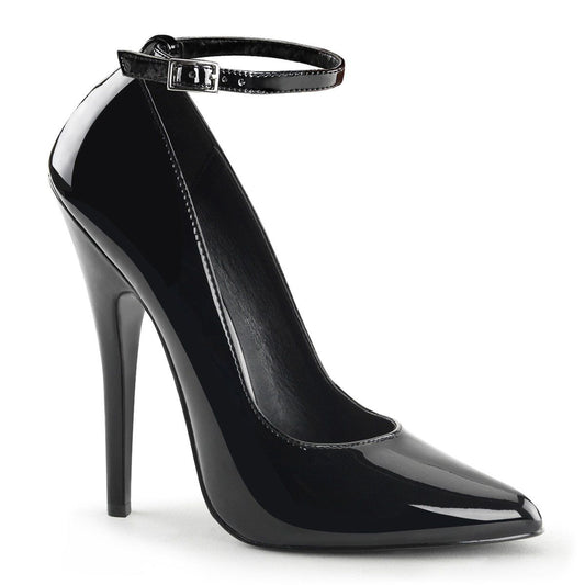 DOMINA-431 Black Patent Devious