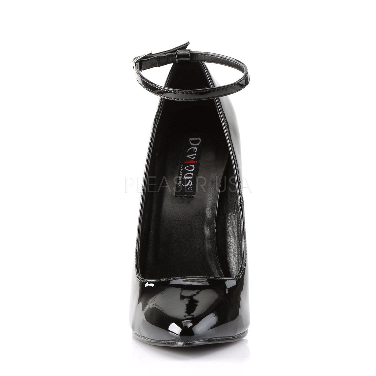 DOMINA-431 Black Patent Devious