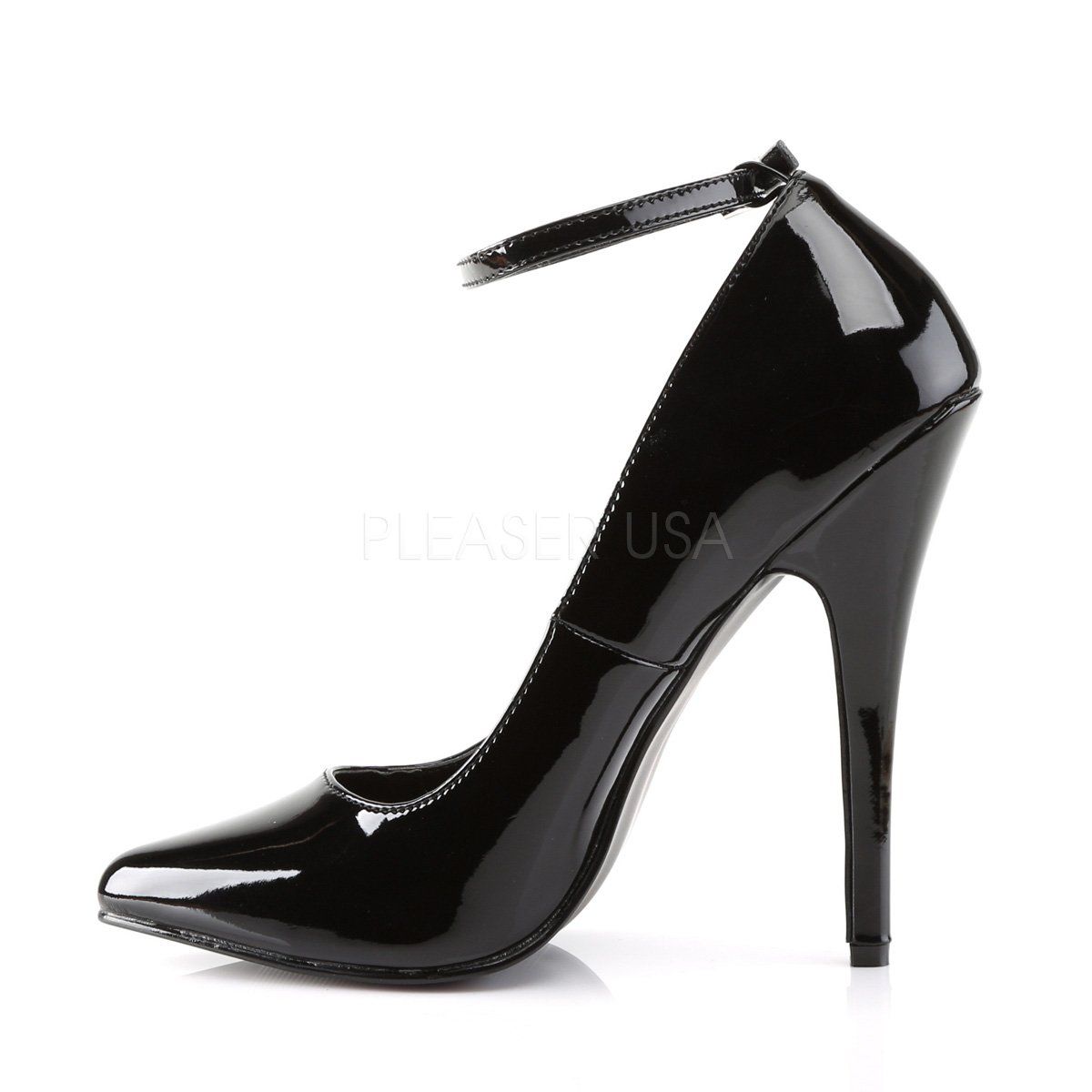 DOMINA-431 Black Patent Devious