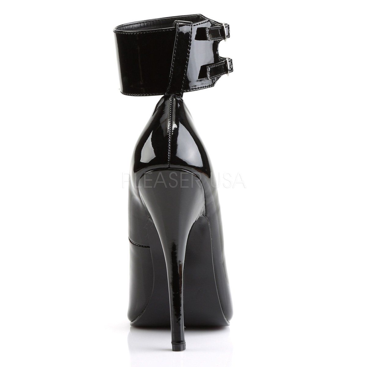 DOMINA-434 Black Patent Devious
