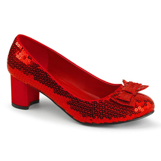 DOROTHY-01 Red Sequins Funtasma