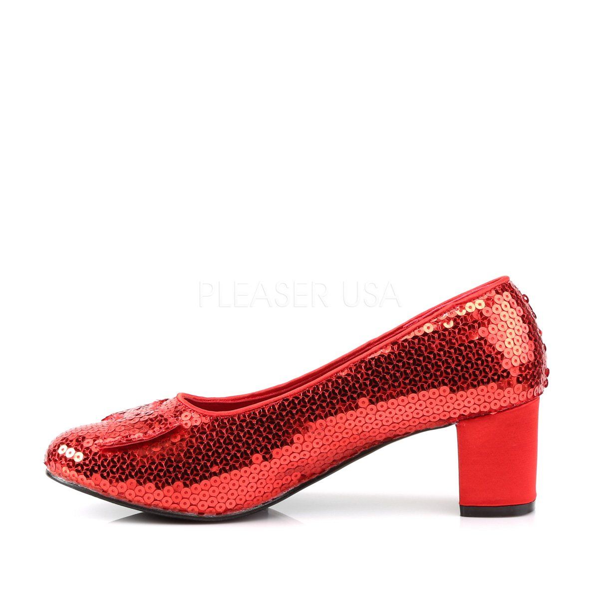 DOROTHY-01 Red Sequins Funtasma