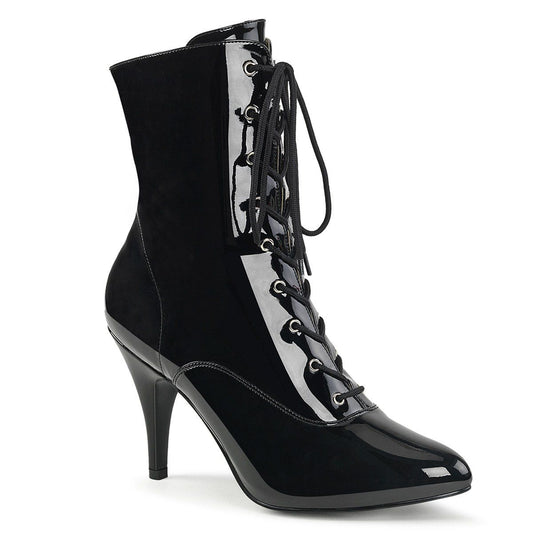 DREAM-1020 Black Patent Pleaser Pink Label