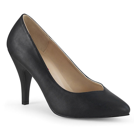 DREAM-420W Black Fazu Leather Pleaser Pink Label