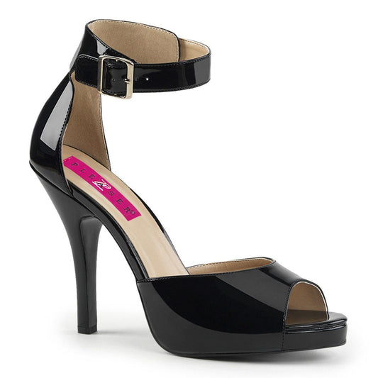 EVE-02 Black Patent Pleaser Pink Label