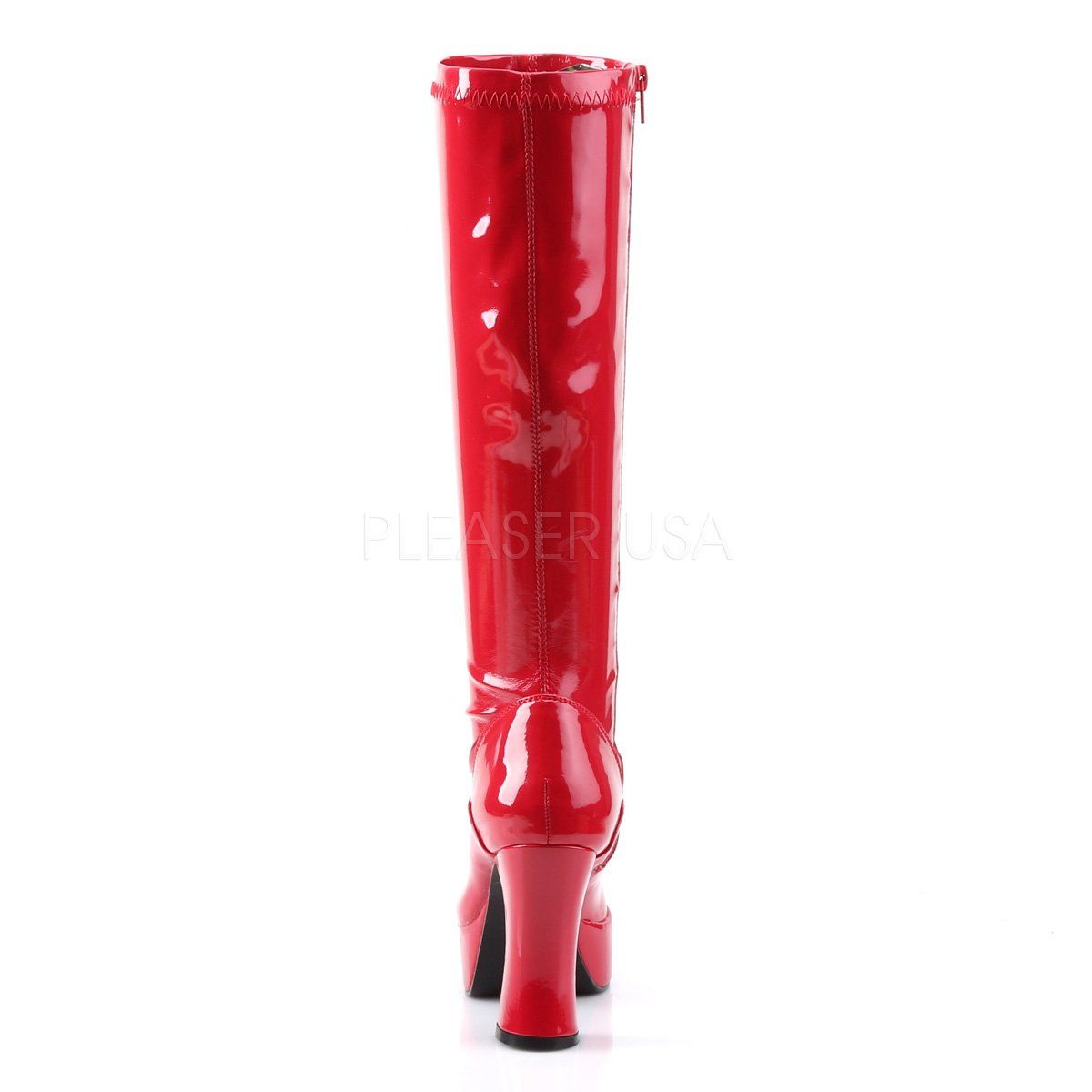 EXOTICA-2000 Red Stretch Patent Funtasma