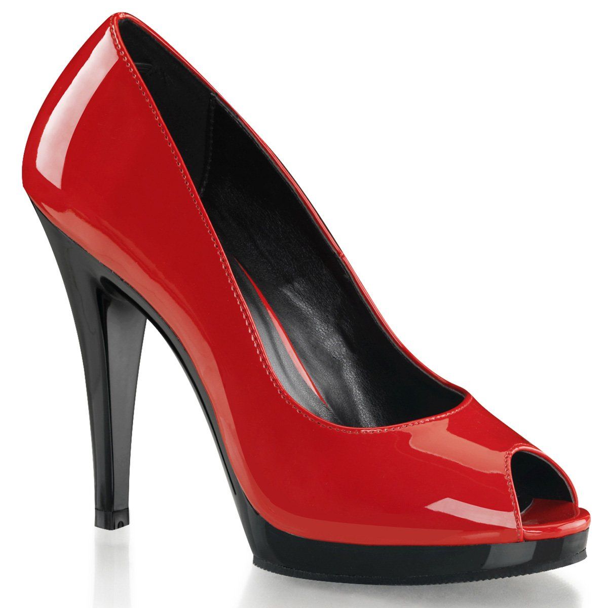FLAIR-474 Red/Black Pleaser Pink Label