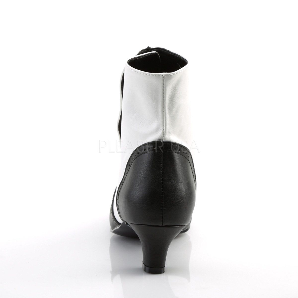 FLORA-1023 White-Black Pu Bordello