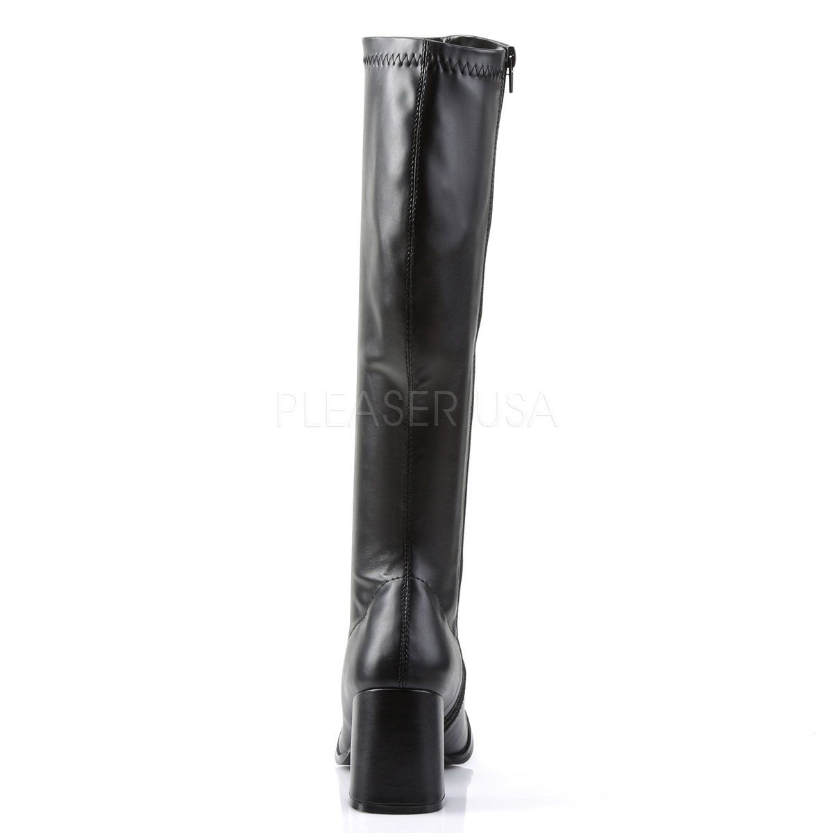 GOGO-300 Black Stretch Pu Funtasma