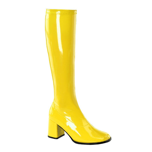 GOGO-300 Yellow Stretch Patent Funtasma