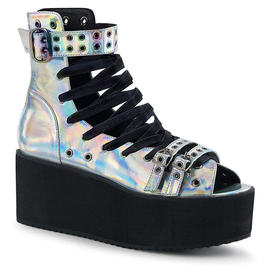 GRIP-105 Silver Hologram Sandal Demonia