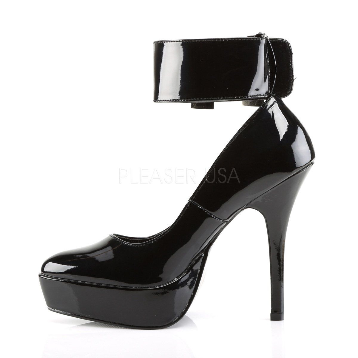 INDULGE-534 Black Patent Devious