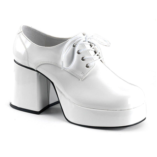 JAZZ-02 White Patent Funtasma