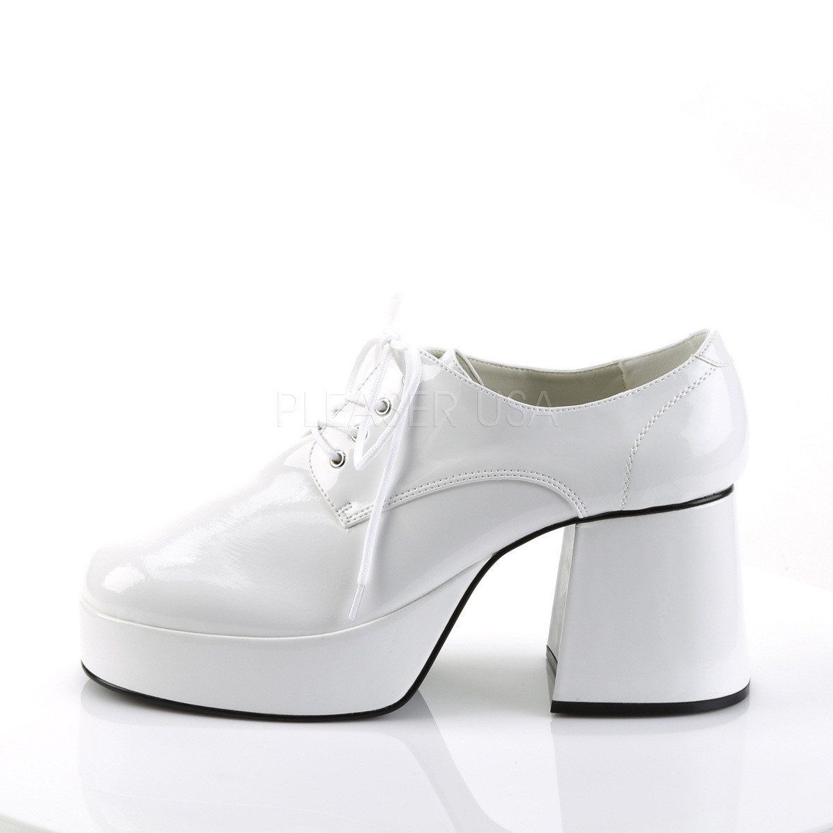 JAZZ-02 White Patent Funtasma