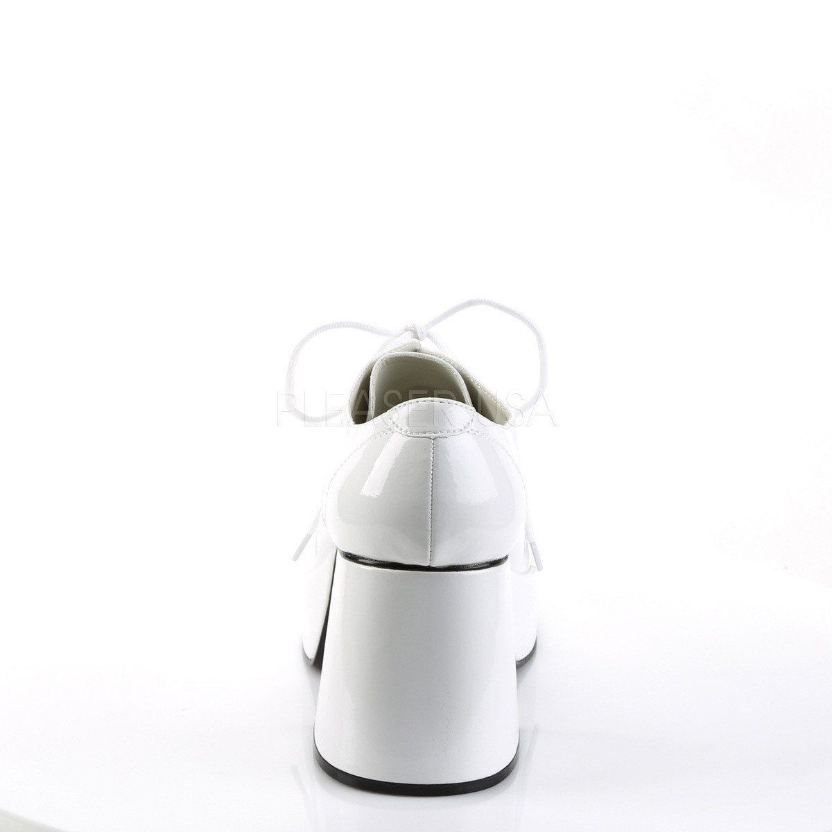 JAZZ-02 White Patent Funtasma