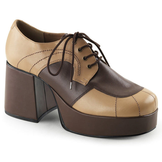 JAZZ-06 Tan-Brown Pu Funtasma