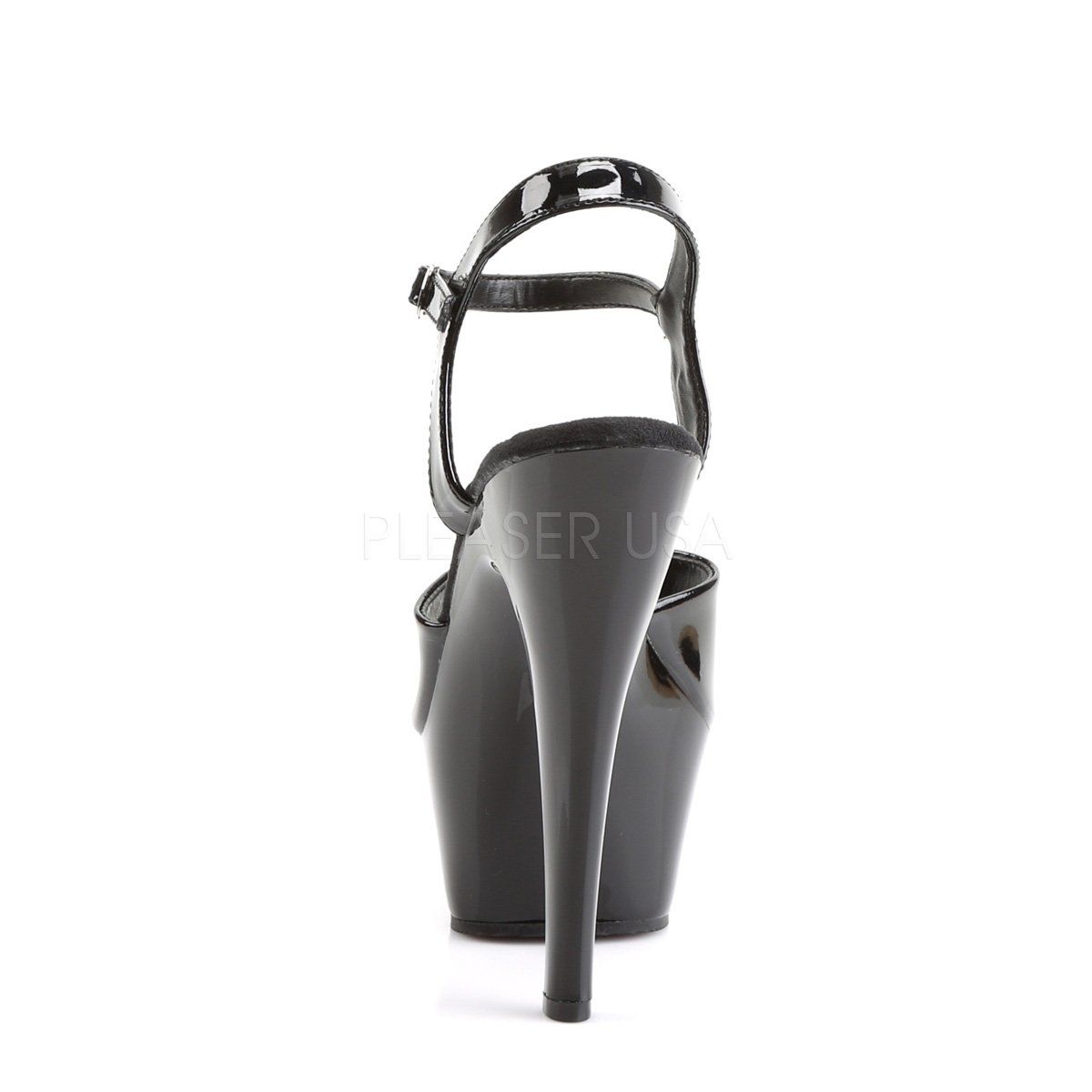 JULIET-209 Black Patent Funtasma